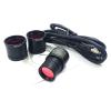 2MegaPixel USB Still Photo & Live Video Microscope Imagers Digital Camera 23.2 Mounting With 30mm 30.5mm Adapter Microscope Imagers Digital Usb Camera Captures High Resolution Image- view 3