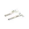 20/50/100Pcs 1.0MM Splice Pins Auto Replcement Crimp Terminal Fit Compatible ECU Connector Loose Replacement M23S05K351 Jae-Mx23A34SF1 DJ626-F1.0A(Size:100 pcs) view 1