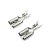 10/20/50/100Pcs 9.5MM Female Car Splices Wire Terminal Non-Insulated Auto Electrical Crimp Terminals DJ621-E9.5x1.2C(Size:20 pcs) view 1