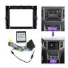 Automotive Interior Multimedia Panel 2 Car Radio Frame Fit For VW Fit For VW MQB POLO VI Fit For Jetta MK7 T6 Fit For Bora 9" Dvd Gps Mp5 Android Multimedia Dashboard Fitting Panel Fashionable And Aes view 2