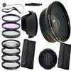 72MM 0.43x Wide Angle Lens + UV/FLD/CPL Filter kit+ 4PC Macro Close-Up Filter Kit (+1,+2,+4, +10 Diopter) + Lens Hood & More for Olympus M.Zuiko Digital ED 40-150mm f/2.8 PRO Lens view 1
