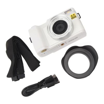 4K, 48MP Digital Camera, Auto Focus, Anti Shake, 180 Flip Screen, Face Beautifying, 16x Zoom, 3inch, 4K HD, for Photography, with Tripod, Microphone (-2214230147912)