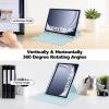 kaidisen 360 Rotating Keyboard Case for Galaxy Tab A9 Plus/A9+ 5G 11 Inch 2023 Model (SM-X210/X216/X218), Vertical Stand Magnetic Detachable Keyboard Slim Folio Smart Cover,Light Blue view 2