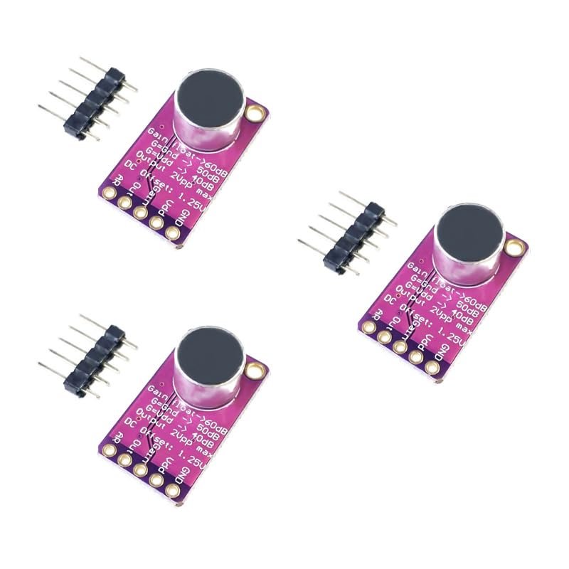 3pcs GY-MAX9814 MAX9814 Module