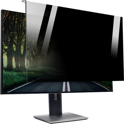 SINBAISHUNYYT Computer Screen Hanging Privacy Filter, Anti-Glare Anti-Blu-Ray Eye Protection Acrylic Protector Film, for Hp, Dell, Asus, Sony, Samsung, Lenovo Etc(Size:32inch/730 * 440mm)