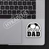 (3pcs) Soccer Dad Stickers  Fathers Day Decal Gift for Sporty Dads  Waterproof Vinyl Decals for Laptops, Water Bottle, Tumblers, Scrapbooks  3 x 2.8 inch view 4