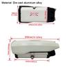 CCTV Security Surveillance Indoor Outdoor Camera Box,9 inch Aluminium Alloy Weatherproof Junction Box Shell for CCTV Heavy Duty Urveillance Camera Housing Camera Mount Enclosure Dust Cover Case view 2