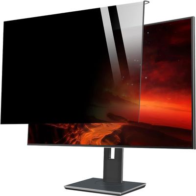 SINBAISHUNYYT Computer Privacy Screen Filter Hanging, for 16:9 Widescreen Monitor Privacy Shield Screen Protector Anti Glare and Blue Light(Size:19-20inch/458 * 280mm)