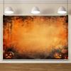 ChloropLastid 15x8ft Halloween Photography Backdrop Orange Scary Halloween Pumpkin Trick or Treat Theme Background for Halloween Party Decor Kids Adults Artistic Portrait Photoshoot Studio Props view 1