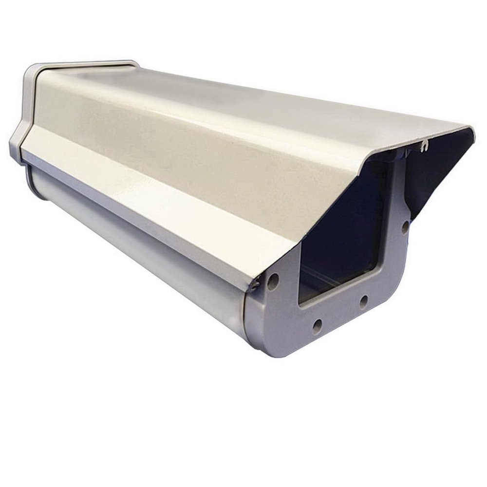 CCTV Security Outdoor Camera Box 10/12 inch, IP65 Weatherproof Junction Aluminium Alloy Box Shell for CCTV Heavy Duty Urveillance Camera Housing Dust Cover Case (10-inch)