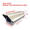 CCTV Security Outdoor Camera Box 10/12 inch, IP65 Weatherproof Junction Aluminium Alloy Box Shell for CCTV Heavy Duty Urveillance Camera Housing Dust Cover Case (10-inch) view 2