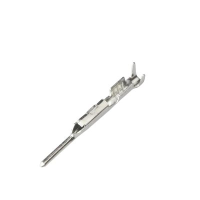 ImBros 50 Pcs Crimp Loose Pins Brass Auto Wire Terminal Fit Compatible Car Male 0.6MM Elcetrical Connector Splice Terminal DJ612-0.6A G3