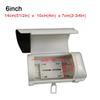 CCTV Security Housing Indoor Outdoor Camera Box, 1-Pack Aluminium Alloy 6 inch/8 inch/10 inch/12 inch IP65 Weatherproof Junction Box Camera Mount Enclosure Dust Cover Case (6 inch) view 2