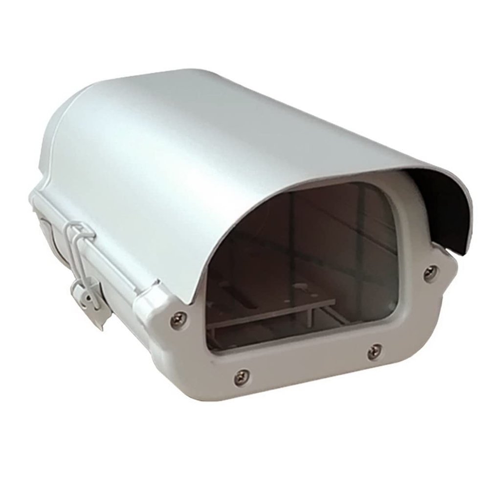 CCTV Security Housing Indoor Outdoor Camera Box, 1-Pack Aluminium Alloy 6 inch/8 inch/10 inch/12 inch IP65 Weatherproof Junction Box Camera Mount Enclosure Dust Cover Case (8 inch)