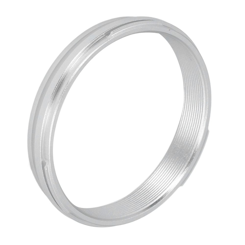 Filter Adapter Ring, Mount 49MM Filters to X100 Lenses, Camera Lens Filter Metal Adapter Ring, Lightweight Aluminum Alloy, Easy Installation (Silver)