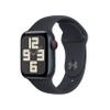 Apple Watch SE (2nd Gen) [GPS + Cellular 40mm] Smartwatch with Midnight Aluminum Case with Midnight Sport Band S/M (Renewed) view 1