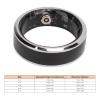 Smart Ring, Motion Sensing Game, Sleep Monitoring, Lightweight and Sturdy, Great Men Women, with Charging Case, 3-5 Days Battery Life, for (Inner Diameter 17.4mm) view 2