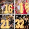 TQQEPOOL Light Up Letters Birthday Decoration,LED Letter Number Light Light Sign Decoration, Marquee Letters Number for Wedding Graduation Baby Shower(80,100cm) view 4
