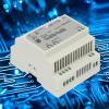 Din Rail Power Supply, Single Phase AC DC Switching Power Supply, Single Output Din Rail Switching Power Supply for LED Lighting Car view 2