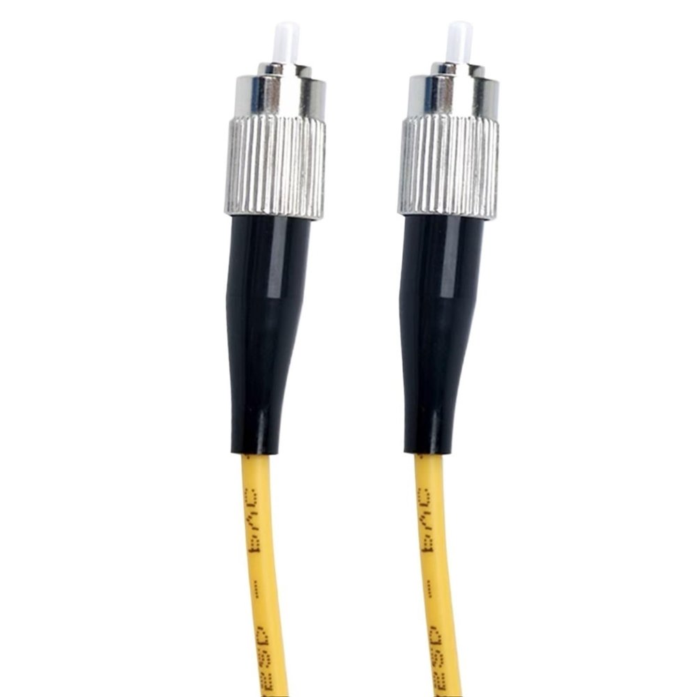 1-100m fiber optic jumper LC-SC-ST-FC UPC Singlemode patchcord Simplex square to round extension cable FTTH optic SM(15M,FC-FC)