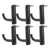 AVXANKTG 6 Pack Internet Cafe Headphone Stand Headphone Stand Display Stand Stand Hanger Hook Headphone Plastic view 1