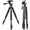 Gosky 61-inch Tripod and Car Window Mount for Spotting Scopes, Binoculars, Cameras view 2