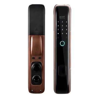 ZHCHAO Remote Control Unlock Automatic Fingerprint Smart Door Lock Digital Password Electronic Locks Password IC Card