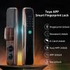 ZHCHAO Remote Control Unlock Automatic Fingerprint Smart Door Lock Digital Password Electronic Locks Password IC Card view 3