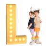 TQQEPOOL Light Up Letters Birthday Decoration,LED Letter Number Light Light Sign Decoration, Marquee Letters Number for Wedding Graduation Baby Shower(Large,70cm) view 1