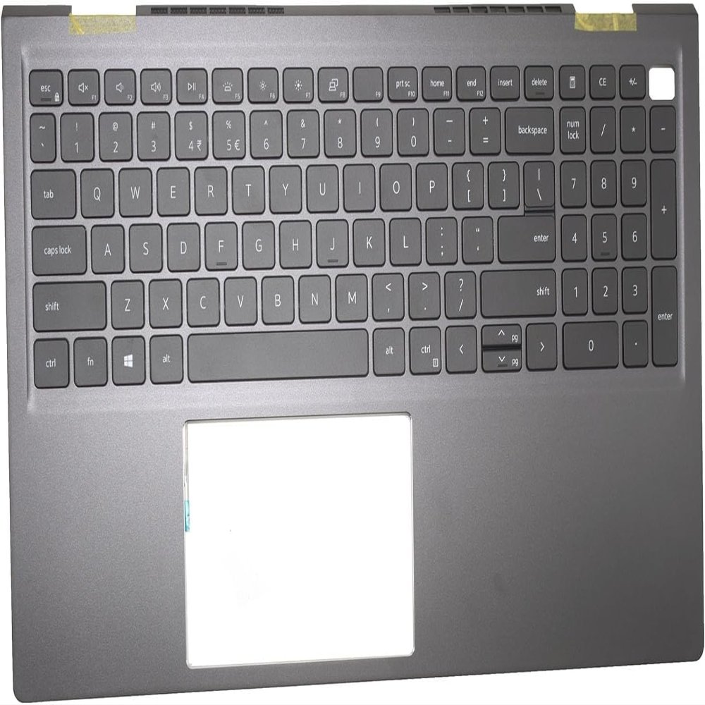 0JVYYX JVYYX New Palmrest Upper Case US Intl Backlit KB for Vostro 5510 5515 V5510 Laptop