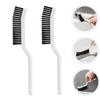 Amosfun 6pcs Crevice Cleaning Brush Multi-Function Cleaning Tool Window Scrubber Sink Brush Comfortable to Hold Handle view 2