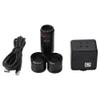ZTBH Microscope Accessories Kit 5MP HD USB CMOS Electronic Digital Eyepiece Trinocular Stereo Microscope Industrial Camera+0.5X C-Mount Microscope Slides(Color:5mp-1x-30-30.5mm) view 2