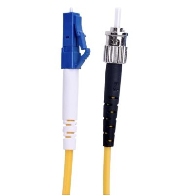 1-100m fiber optic jumper LC-SC-ST-FC UPC Singlemode patchcord Simplex square to round extension cable FTTH optic SM(12M,LC-ST)