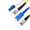 1-100m fiber optic jumper LC-SC-ST-FC UPC Singlemode patchcord Simplex square to round extension cable FTTH optic SM(12M,SC-FC) view 2
