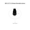 IMIYORE DC Power Splitter 5.5mmx2.5mm 1Female to 2Female 12V Power Splitter for LED Strip Light CCTV Surveillance Camera Router 2pcs view 3