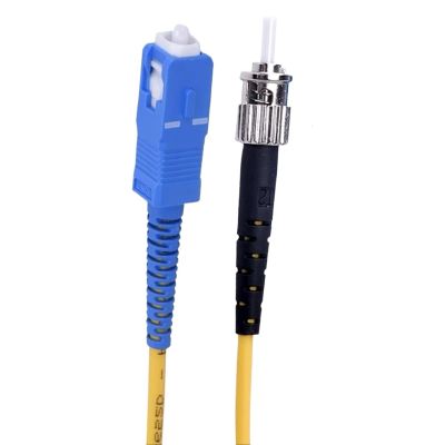 1-100m Fiber Optic Jumper LC-SC-ST-FC UPC Singlemode Patch Cable Simplex Square to Round FTTH Optical SM(80M,SC-ST)