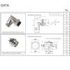 10Pcs GX16 8 Pin Metal Male Female Panel Connector, 16mm Panel Mount Right Angle Circular Metal Aviation Connector Adapter Plug Socket for Cable Power Connection (10Pcs) view 3