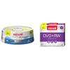 Maxell 15-Pack 2X Gold DVD-R and 5-Pack 4X DVD-RW Discs with 4.7Gb Capacity, 50-Year Life view 1