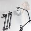 75.5cm/29.7in Adjustable Arm Stand, 360 Magic Arm with 1/4 Thread, Flexible Overhead Camera Mount, Load Up to 4.4lb 2kg, for DSLR Camera,Webcam,Microphone,LED Light view 2