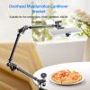 75.5cm/29.7in Adjustable Arm Stand, 360 Magic Arm with 1/4 Thread, Flexible Overhead Camera Mount, Load Up to 4.4lb 2kg, for DSLR Camera,Webcam,Microphone,LED Light view 3