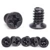 100PCS 3.5" Hard Drive Tray Computer Chassis Hard Disk Black Screw Computer Chassis Hard Disk Screw for PC Black view 2