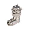 10Pcs GX16 2 Pin Metal Male Female Panel Connector, 16mm Panel Mount Right Angle Circular Metal Aviation Connector Adapter Plug Socket for Cable Power Connection (10PCS) view 3