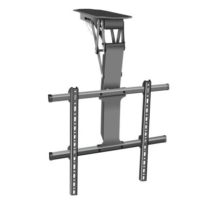 AVXANKTG 50-75 inch Ceiling TV Lift Electric Remote Control Swivel Bracket Support Electric Bracket Adjustable Installation Wall Mount Bracket DT500