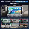 2+64G Car Stereo for Toyota Camry 2006-2011 (Manual A/C) Wireless Carplay Android Auto,10.1 inch IPS Touch Screen Radio, Android/GPS/WiFi/32EQ DSP Audio/Bluetooth/SWC/Backup Camera for Camry 2006 view 2