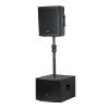 Gator Speaker Stand, Bag for QSC K12, Yamaha DXR12 Speakers - Lift Assist Stand Fits Standard Sub Pole Mounts; Tote Bag with Padded Interior view 3