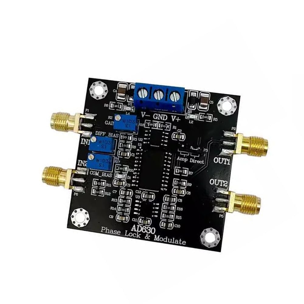 Q-BAIHE AD630 Chip Balanced Modulator Lock-in Amplifier Weak Signal Modulation Detection Module