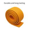 AnRui 6.56 Ft Bunk Bed Ladder Pads with Adhesive, Multifunctional Edge Protector Ladder Pads Safety Cover Accessories for Kids Bunk Bed Stair Steps, Table, Crib, Sharp Edges, Furniture, Orange Yellow view 3