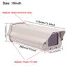 10 inch Security CCTV Camera Housing Case Casing Box, Aluminium Alloy IP65 Weatherproof Box Shell for Mount Enclosure Dust Cover Case Security CCTV Camera Housing Case view 2