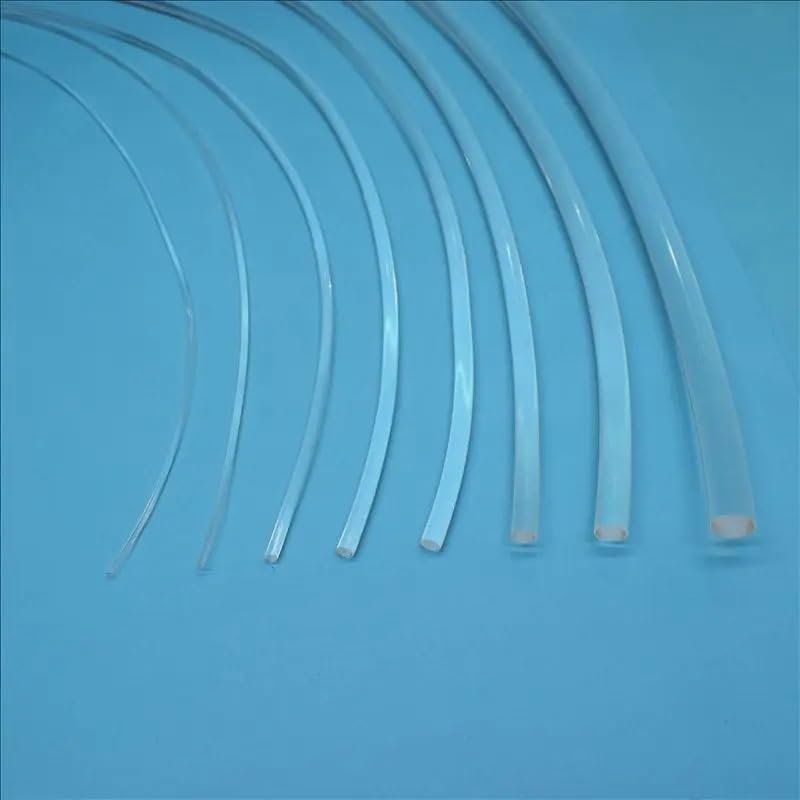 10mX Side Glow PMMA Fiber Optic Cable 1.5mm~14mm Diameter Transparent Solid core Optic Cable(Color:Side Glow 6mm)