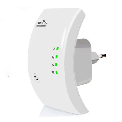 ZHCHAO Repeater Extender 300Mbps Amplifier Long Range Signal Booster Access Point(Color:OneColor)